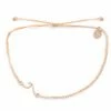Pura Vida Shoreline Anklet Rose Gold BLUS