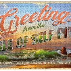 Whiskey River Soap Co. Whiskey River Isle Of Self Pity Puzzle Toys & Games