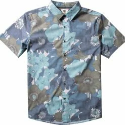 Vissla Lopa Eco SS Shirt -Harbor Blue