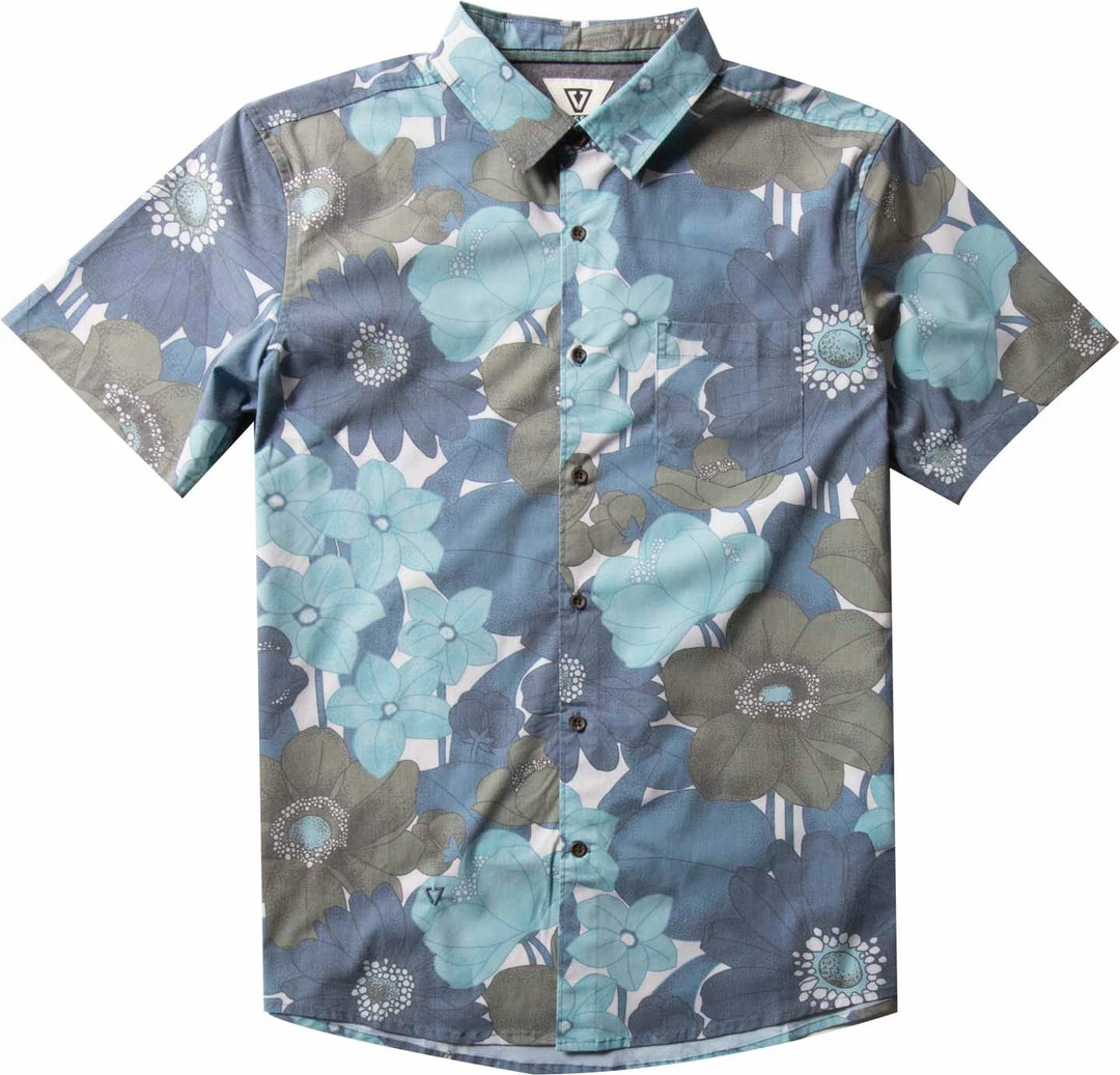 Vissla Lopa Eco SS Shirt -Harbor Blue 1 Vissla Lopa Eco SS Shirt -Harbor Blue