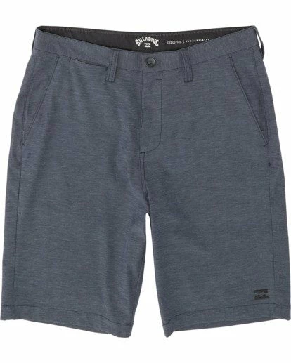 Billabong Crossfire Slub Submersible Walkshort SmokeBlue Board Shorts 1 Billabong Crossfire Slub Submersible Walkshort SmokeBlue Board Shorts