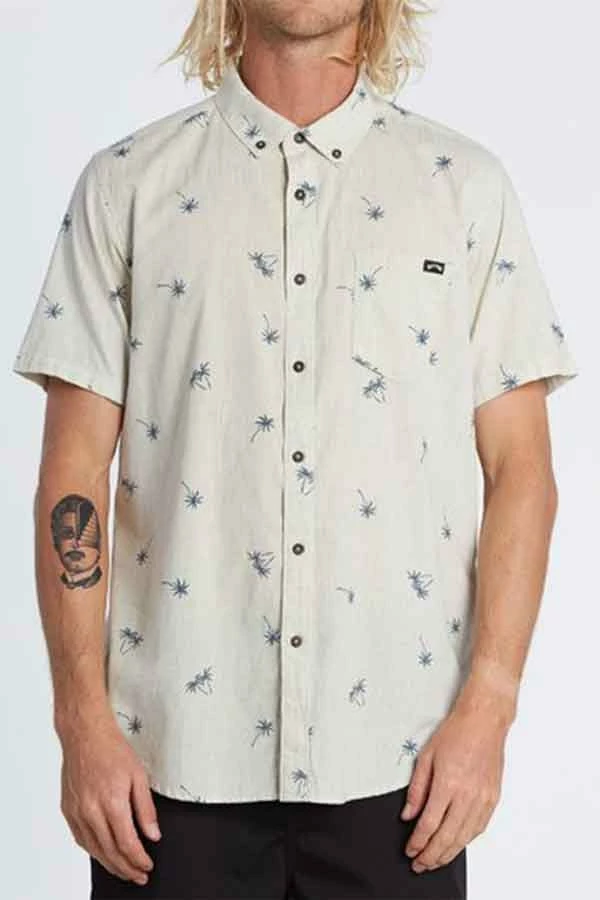 Billabong Men's Sundays Mini Short Sleeve Shirt 1 Billabong Men's Sundays Mini Short Sleeve Shirt