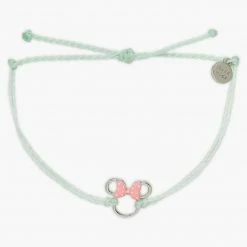 Pura Vida Minnie Charm Bracelet - Silver