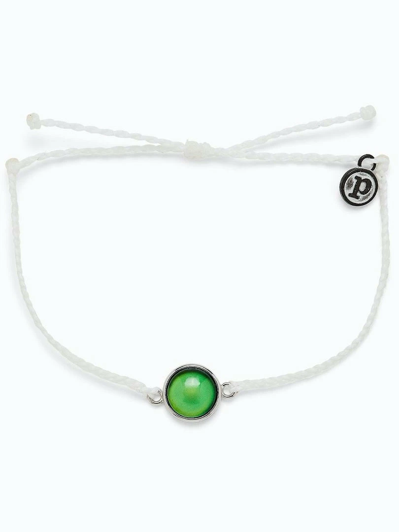 Bracelets Pura Vida Mood Charm Bracelet Silver 3 Bracelets Pura Vida Mood Charm Bracelet Silver