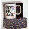 Natural Life Best Mom Ever Box Mug Drink Accessories