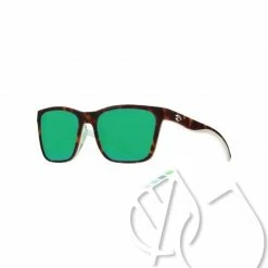 Sunglasses Costa PANGA SHINY TORTOISE/WHITE/SEAFOAM CRYSTAL -GREEN MIRROR 580P