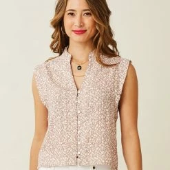 WOMEN Carve Designs Reagan Top: Fawn Kodiak