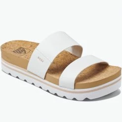 Sandals & Flips Reef Women CUSHION BOUNCE VISTA HIGH -Cloud