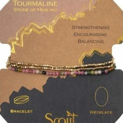 Scout Delicate Stone Wrap Bracelet Necklace 23 Scout Delicate Stone Wrap Bracelet Necklace