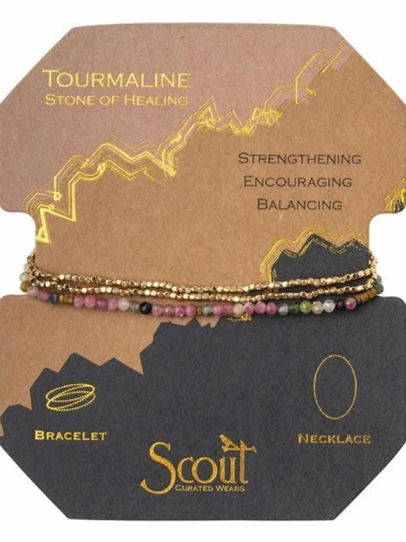 Scout Delicate Stone Wrap Bracelet Necklace 8 Scout Delicate Stone Wrap Bracelet Necklace