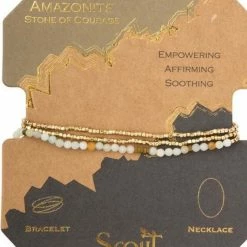 Scout Delicate Stone Wrap Bracelet Necklace 26 Scout Delicate Stone Wrap Bracelet Necklace