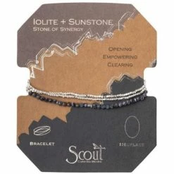 Scout Delicate Stone Wrap Bracelet Necklace 28 Scout Delicate Stone Wrap Bracelet Necklace