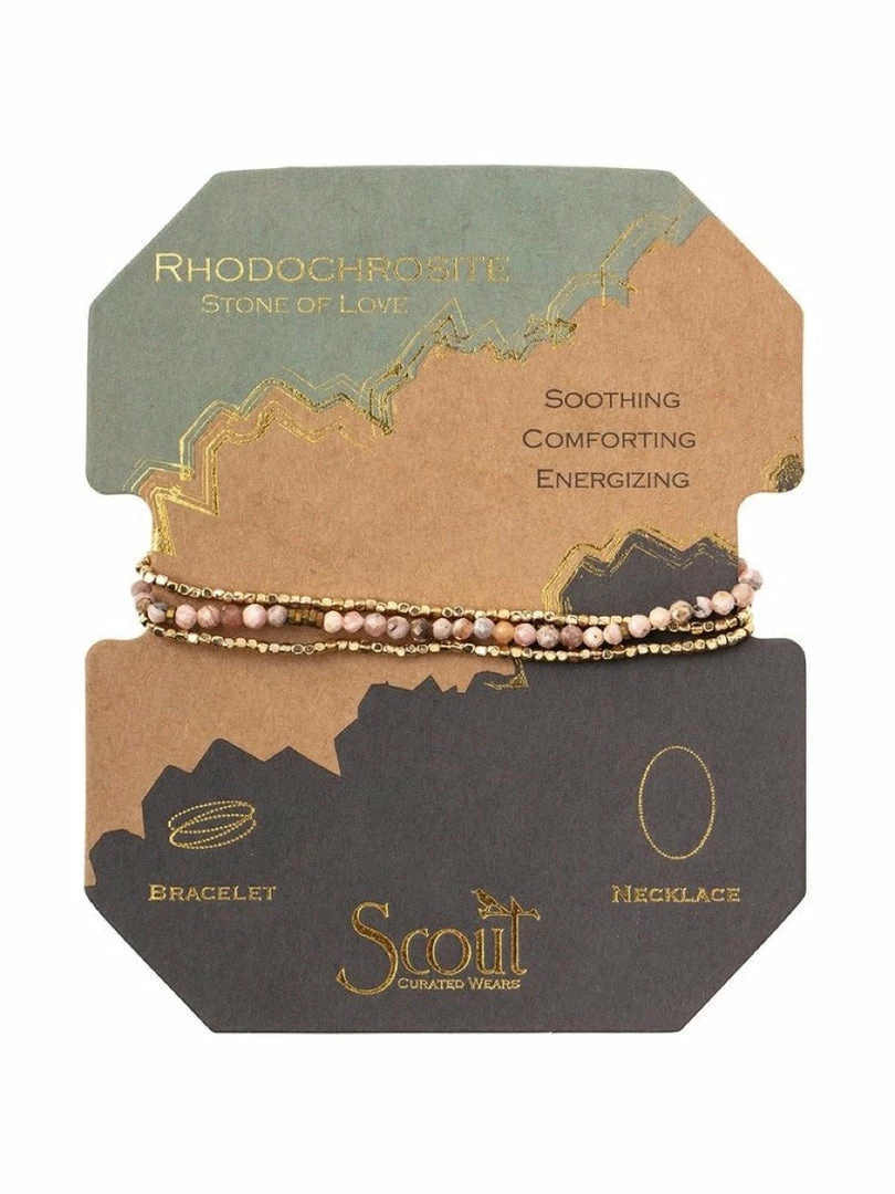 Scout Delicate Stone Wrap Bracelet Necklace 12 Scout Delicate Stone Wrap Bracelet Necklace