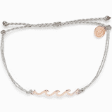 Pura Vida Delicate Wave Bracelet Rose Gold LTGR Bracelets