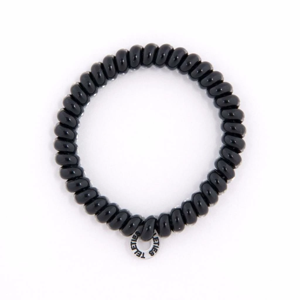 Teleties Small Hair Ties 3 Pack Jet Black 3 Teleties Small Hair Ties 3 Pack Jet Black