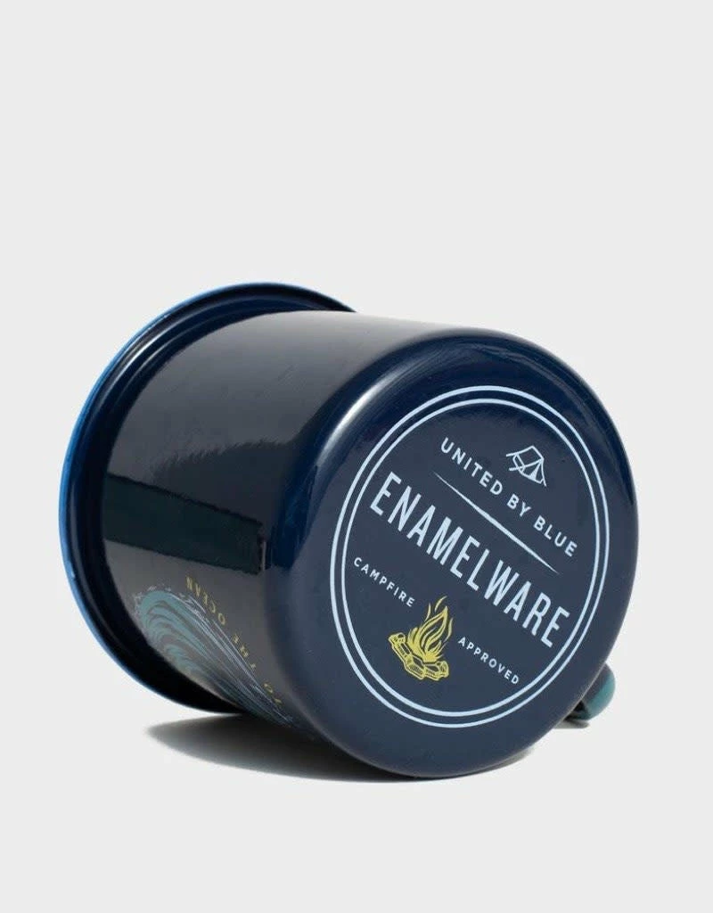 United By Blue Tied To The Ocean 22 Oz. Enamel Mug Drink Accessories 3 United By Blue Tied To The Ocean 22 Oz. Enamel Mug Drink Accessories