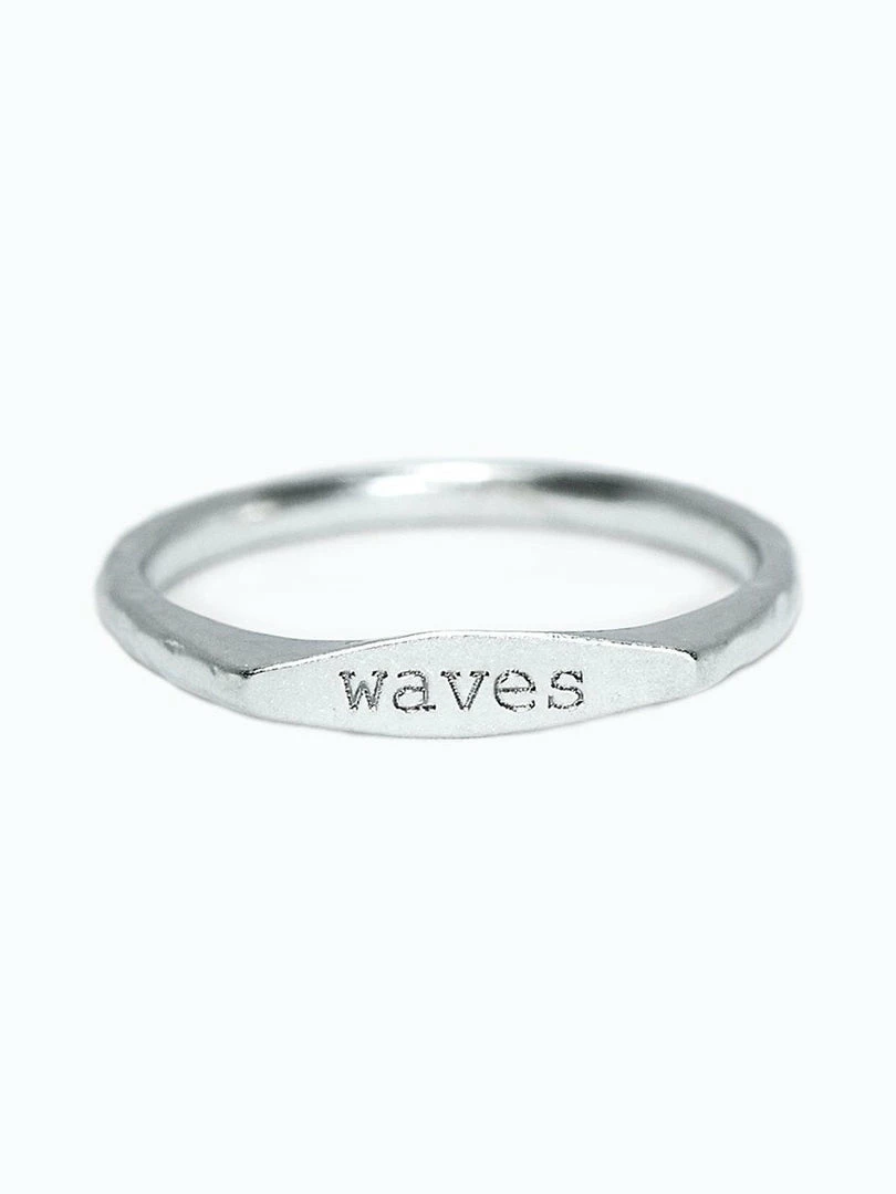 Pura Vida Stacking Ring Waves 6 Rings 2 Pura Vida Stacking Ring Waves 6 Rings