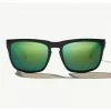 Bajio SWASH - Black Matte -Green Glass Sunglasses