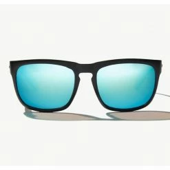 Sunglasses Bajio SWASH - Black Matte -Blue Poly
