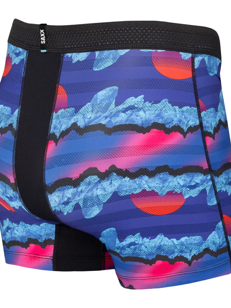 Saxx Hot Shot Boxer Brief-Blue Iceberg Stripe 2 Saxx Hot Shot Boxer Brief-Blue Iceberg Stripe