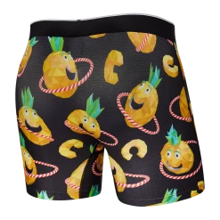 Saxx Volt Boxer Brief- Pineapple Hula Base Layers & Underwear