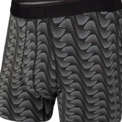 Saxx Platinum Boxer Brief Fly-Blue Optic Wave Base Layers & Underwear