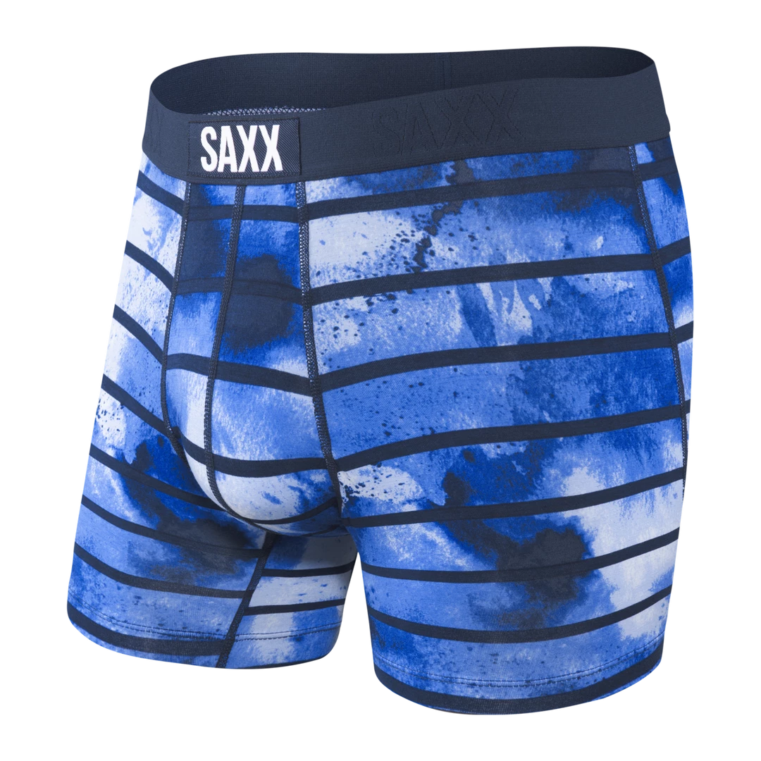Base Layers & Underwear SAXX Vibe Boxer Brief Navy Tie Dye Stripe 1 Base Layers & Underwear SAXX Vibe Boxer Brief Navy Tie Dye Stripe