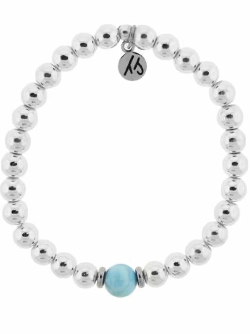 T. Jazelle T Jazelle Silver Steel 6mm Cape Cod Bracelet 1 T. Jazelle T Jazelle Silver Steel 6mm Cape Cod Bracelet