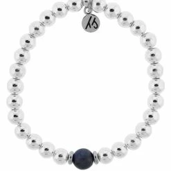 T. Jazelle T Jazelle Silver Steel 6mm Cape Cod Bracelet 8 T. Jazelle T Jazelle Silver Steel 6mm Cape Cod Bracelet