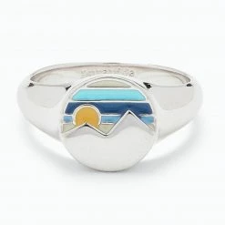 Pura Vida Twin Peaks Signet Ring Rings