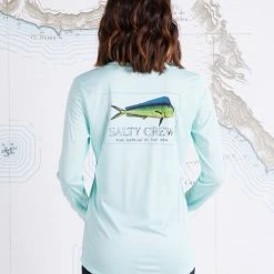 Salty Crew Women's EL DORADO SCOOP NECK SUNSHIRT