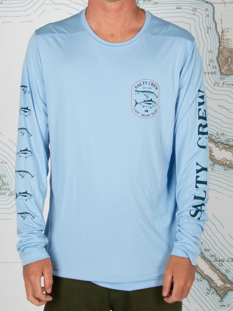Salty Crew SURFACE L/S SUNSHIRT Men's 2 Salty Crew SURFACE L/S SUNSHIRT Men's