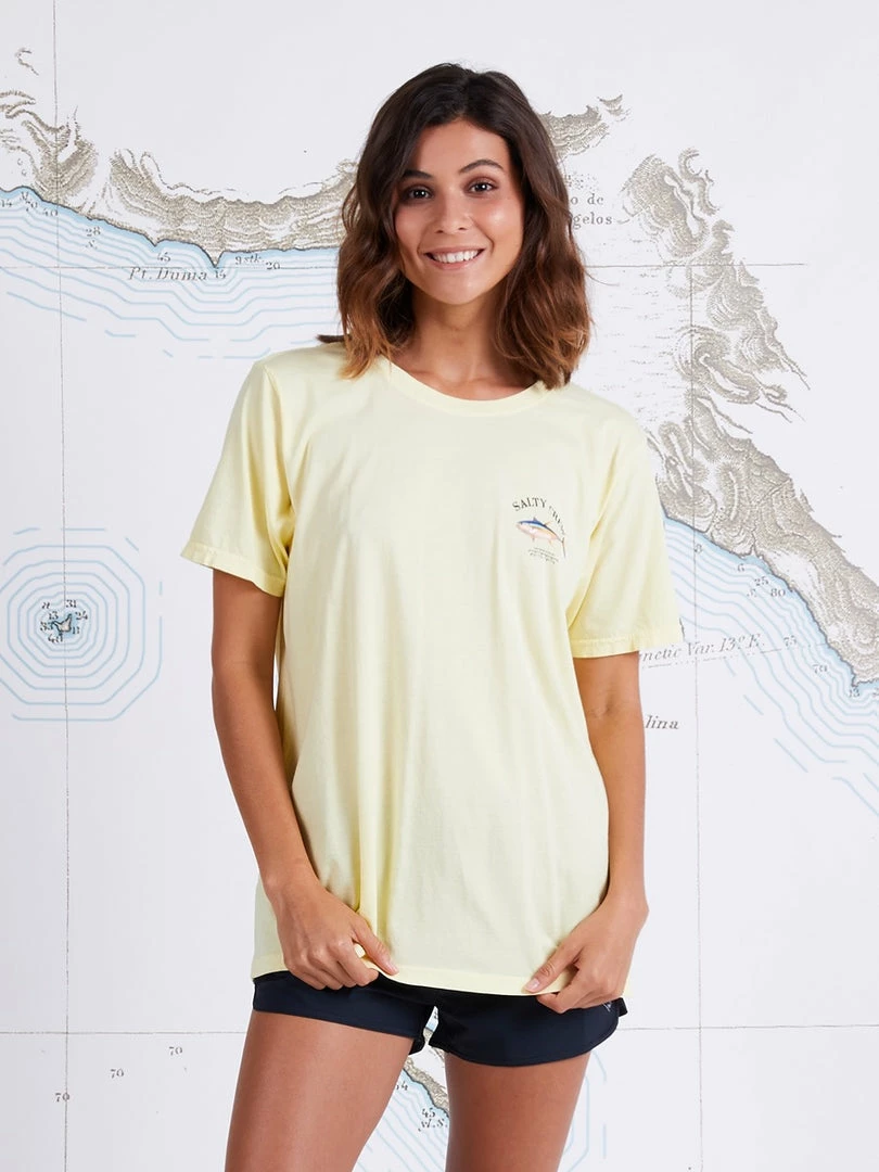 Salty Crew Women's AHI MOUNT BOYFRIEND TEE 2 Salty Crew Women's AHI MOUNT BOYFRIEND TEE