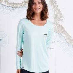 Salty Crew Women's EL DORADO SCOOP NECK SUNSHIRT