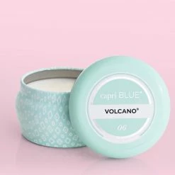 Capri Blue Volcano Aqua Mini Tin Candle Decor