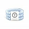 Teleties Large Hair Ties 3 Pack Washed Denim Hair Accessories