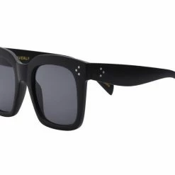 I-Sea Waverly Matt Black/ Smoke Polarized Lens Sunglasses WOMEN